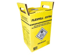 Coletor Infectante 3L EXTRA Amarelo Ouro cx c/20 un