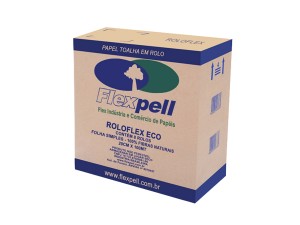 Papel Toalha Rolo 20cm x 100m 100% fibras ECO cx c/8 un
