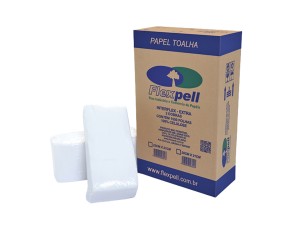 Papel Toalha Interfolha 20cm x 21cm 100% Celulose EXTRA cx c/1000 un